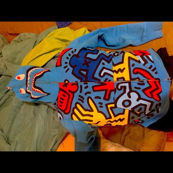 Keith hating bape hoodie
